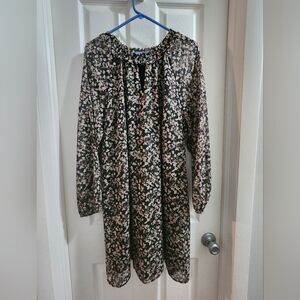 Floral Long Sleeve Dress